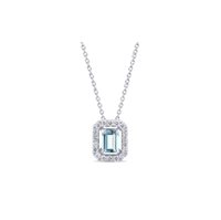 Collana Salvini Donna Mini Dora in Oro bianco Acquamarina 20114530